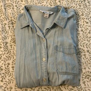 Classic Chambray Shirt from Old Navy XL